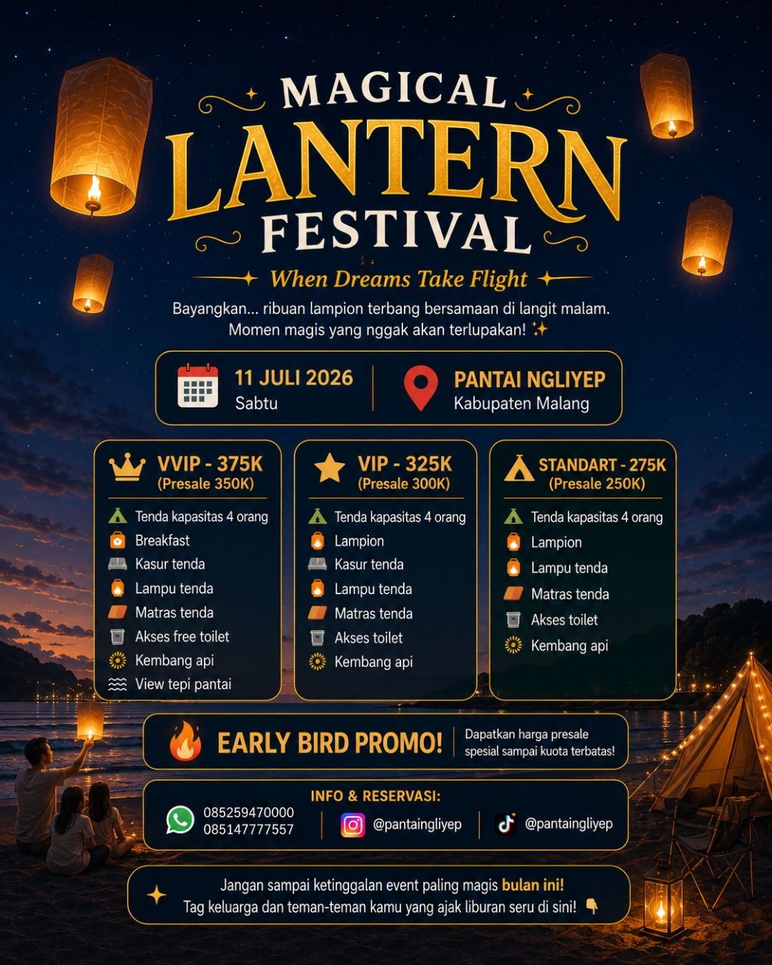 Flyer Magical Latern Festival